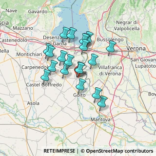 Mappa Via E. Borromeo, 46049 Volta Mantovana MN, Italia (11.359)