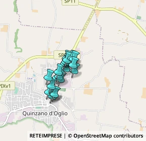 Mappa Quinzano D'oglio, 25027 Quinzano d'Oglio BS, Italia (0.508)