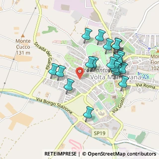 Mappa Via Minoglia, 46049 Volta Mantovana MN, Italia (0.4545)