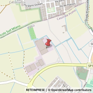 Mappa Via Enrico Mattei, snc, 27022 Casorate Primo, Pavia (Lombardia)