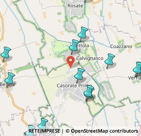 Mappa Via Enrico Mattei, 27022 Casorate Primo PV, Italia (2.78308)