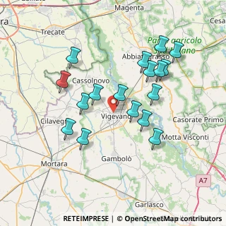 Mappa Via Carlo Farini, 27029 Vigevano PV, Italia (7.01294)