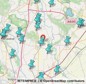 Mappa SP del Lago di Candia, 10035 Mazzè TO (10.737)