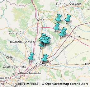 Mappa SP del Lago di Candia, 10035 Mazzè TO (8.54938)