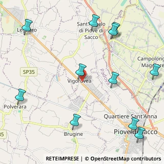 Mappa Quartiere Raggio di Sole, 35020 Sant'Angelo di Piove di Sacco PD, Italia (2.88455)