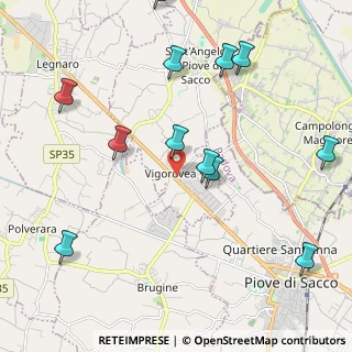 Mappa Quartiere Raggio di Sole, 35020 Sant'Angelo di Piove di Sacco PD, Italia (2.46167)