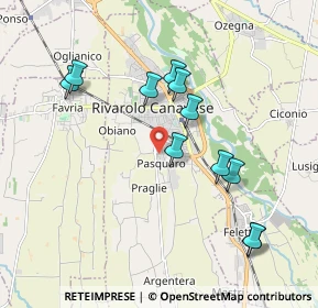 Mappa Via Madre Antonia Maria Verna, 10086 Rivarolo Canavese TO, Italia (1.88364)