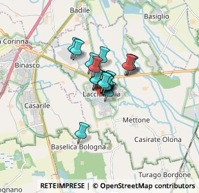 Mappa Via Solferino, 20084 Lacchiarella MI, Italia (0.732)