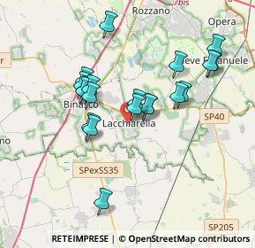 Mappa Via Solferino, 20084 Lacchiarella MI, Italia (3.266)