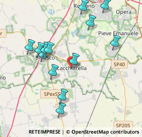 Mappa Via Solferino, 20084 Lacchiarella MI, Italia (4.10462)