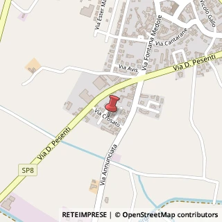 Mappa Via crosato, 46046 Medole, Mantova (Lombardia)