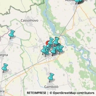 Mappa Via 7 Dormienti, 27029 Vigevano PV, Italia (4.63611)