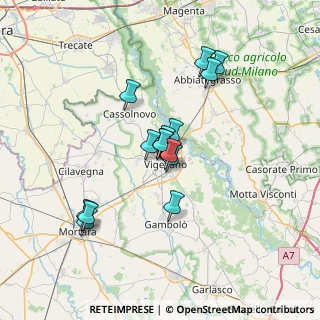 Mappa Via 7 Dormienti, 27029 Vigevano PV, Italia (5.55667)