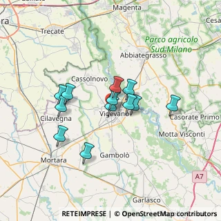 Mappa Via 7 Dormienti, 27029 Vigevano PV, Italia (5.33333)