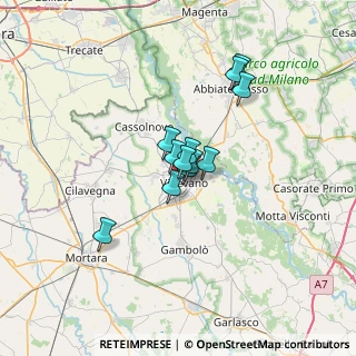 Mappa Via 7 Dormienti, 27029 Vigevano PV, Italia (4.18667)