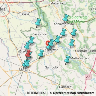 Mappa Via SS. Crispino e Crispiniano, 27029 Vigevano PV, Italia (7.2125)