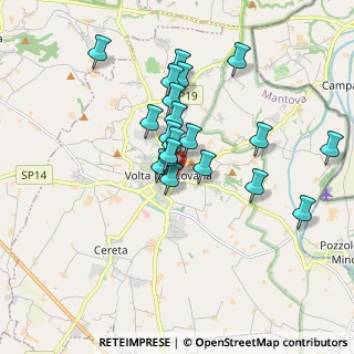 Mappa Via Ferrante Gonzaga, 46049 Volta Mantovana MN, Italia (1.511)