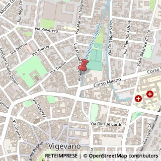 Mappa Via Manara Negrone, 3, 27029 Vigevano, Pavia (Lombardia)