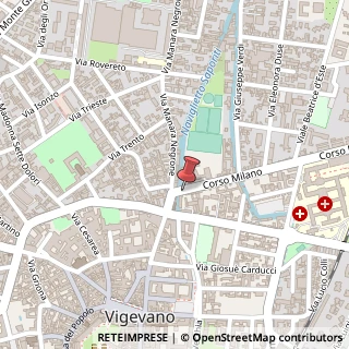 Mappa Corso Milano, 1, 27029 Vigevano, Pavia (Lombardia)