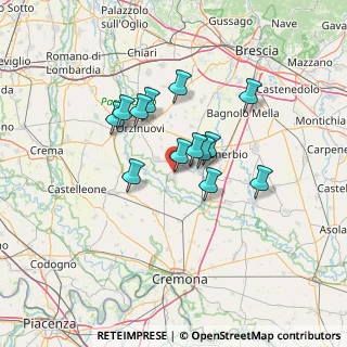 Mappa Via Lorenzo Tacci, 25027 Quinzano d'Oglio BS, Italia (10.32385)