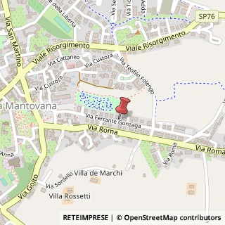 Mappa Via F. Gonzaga, 32, 46049 Volta Mantovana, Mantova (Lombardia)