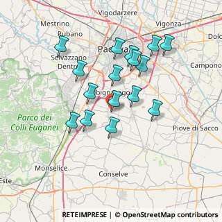 Mappa Viale dello Sport, 35020 Maserà di Padova PD, Italia (6.49688)