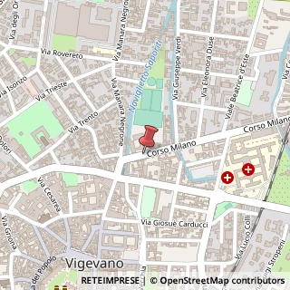 Mappa Corso Milano, 4, 27029 Vigevano, Pavia (Lombardia)