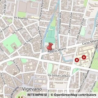 Mappa Corso Milano, 3A, 27029 Vigevano, Pavia (Lombardia)