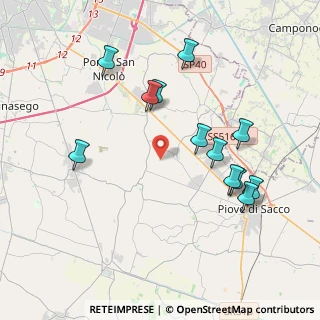 Mappa Via N. Sauro, 35020 Legnaro PD, Italia (4.03333)