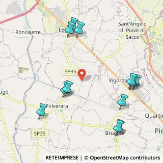 Mappa Via N. Sauro, 35020 Legnaro PD, Italia (2.51083)
