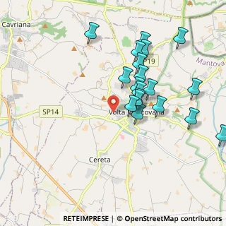 Mappa Via Giuseppe Verdi, 46049 Volta Mantovana MN, Italia (1.9775)