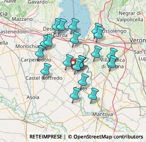 Mappa 46049 Foresto MN, Italia (11.8705)