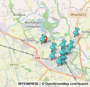 Mappa Via Vigna Alta, 26900 Lodi LO, Italia (1.81)