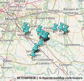 Mappa Via Vigna Alta, 26900 Lodi LO, Italia (8.508)