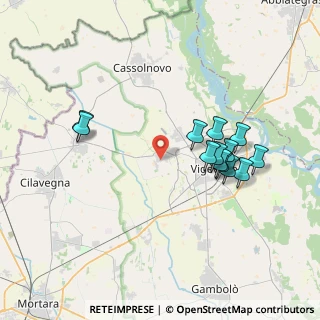 Mappa Strada Cascina di Mezzo, 27029 Vigevano PV, Italia (3.52846)