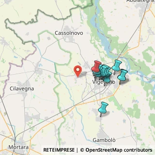 Mappa Strada Cascina di Mezzo, 27029 Vigevano PV, Italia (3.24091)