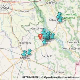 Mappa Strada Cascina di Mezzo, 27029 Vigevano PV, Italia (5.79154)