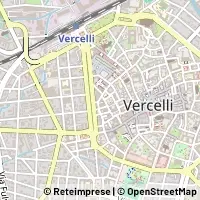 Mapa Vercelli