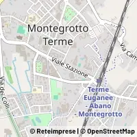 Mapa Montegrotto Terme
