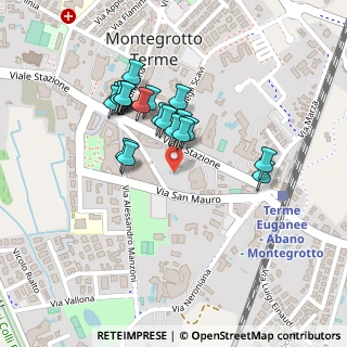 Mappa Via S. Mauro, 35036 Montegrotto Terme PD, Italia (0.189)