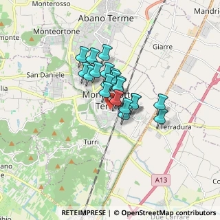 Mappa Via S. Mauro, 35036 Montegrotto Terme PD, Italia (1.0555)