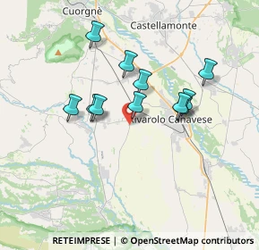 Mappa Strada Vicinale dei Quadri, 10083 Favria TO, Italia (2.90818)