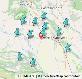 Mappa Via S. P. Per, 10083 Favria TO, Italia (3.75643)