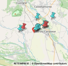 Mappa Strada Vicinale dei Quadri, 10083 Favria TO, Italia (2.20583)