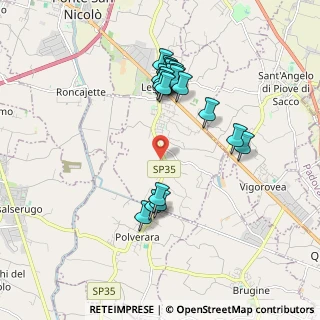 Mappa Via II Giugno, 35020 Legnaro PD, Italia (1.759)