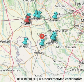 Mappa Via Robecchi, 27020 Gravellona Lomellina PV, Italia (13.02818)