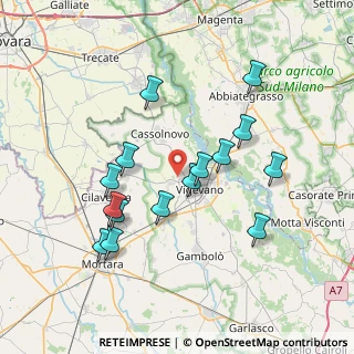 Mappa Strada Cascine Barbavara, 27029 Vigevano PV, Italia (7.198)