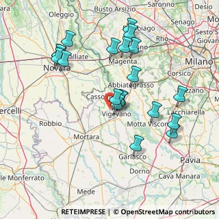 Mappa Strada Cascine Barbavara, 27029 Vigevano PV, Italia (15.5355)