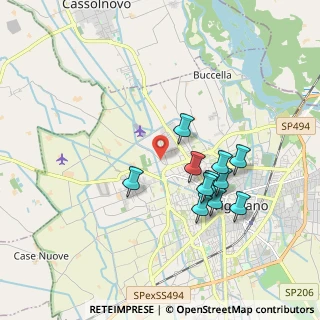 Mappa Strada Cascine Barbavara, 27029 Vigevano PV, Italia (1.67818)