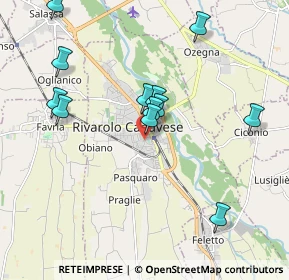 Mappa Via Valle, 10086 Rivarolo Canavese TO, Italia (1.9125)